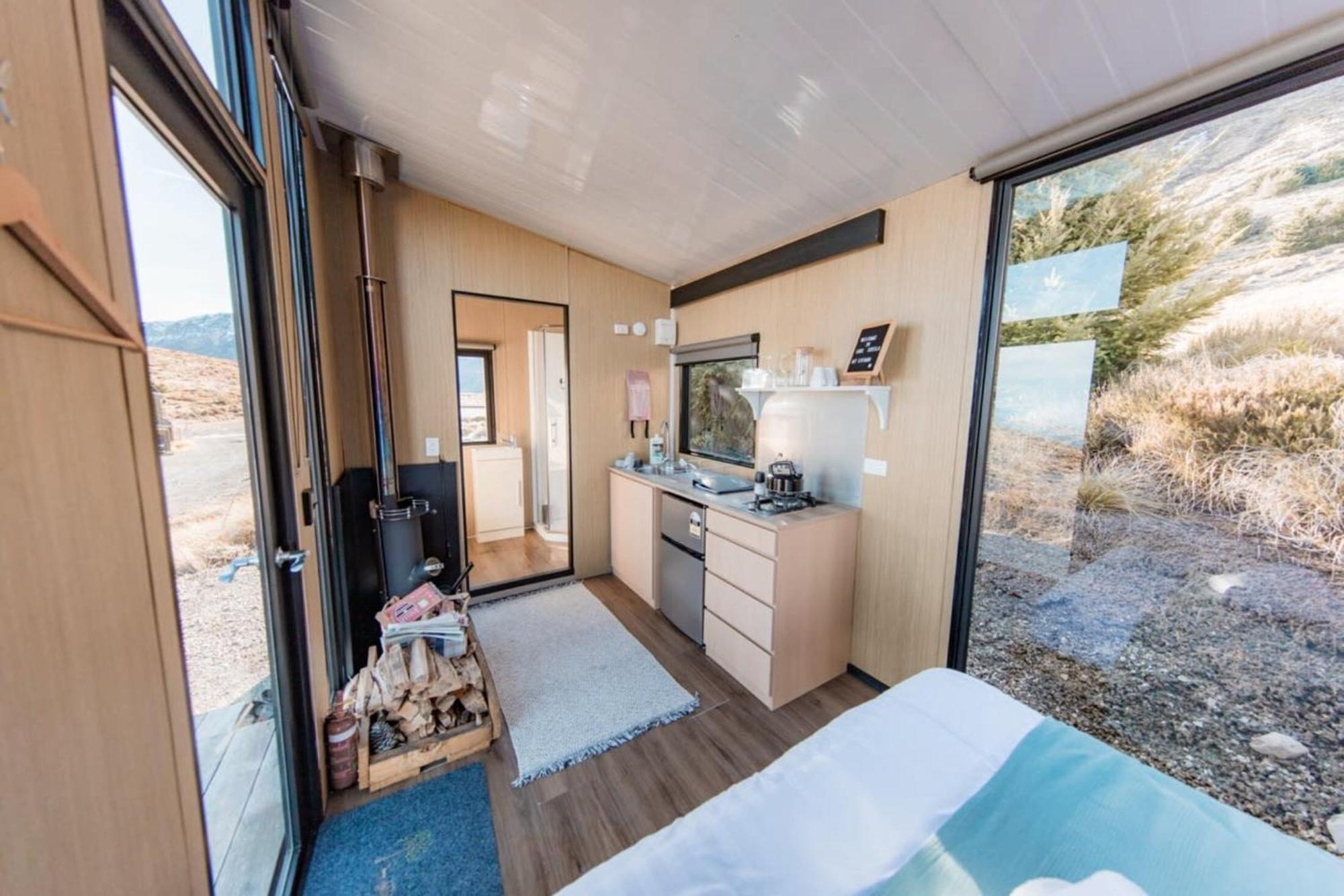 Lake Stella Mountain Retreat 1 - Falcons Nest By Tiny Away Mt Lyford Buitenkant foto